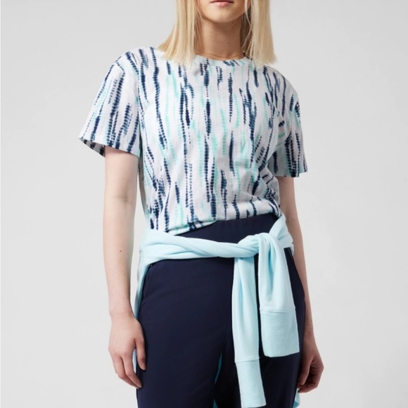 3 Athleta Organic Cotton Relaxed Crew Neck Tees Bundle of 3 - XL - Picture 6 of 9